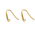 10pcs Never Fade Stainless Steel Earring Hooks Wire Making PVD Hypoallergenic Earrings Clasps Supplies For Diy Jewelry Findings Aurexia off