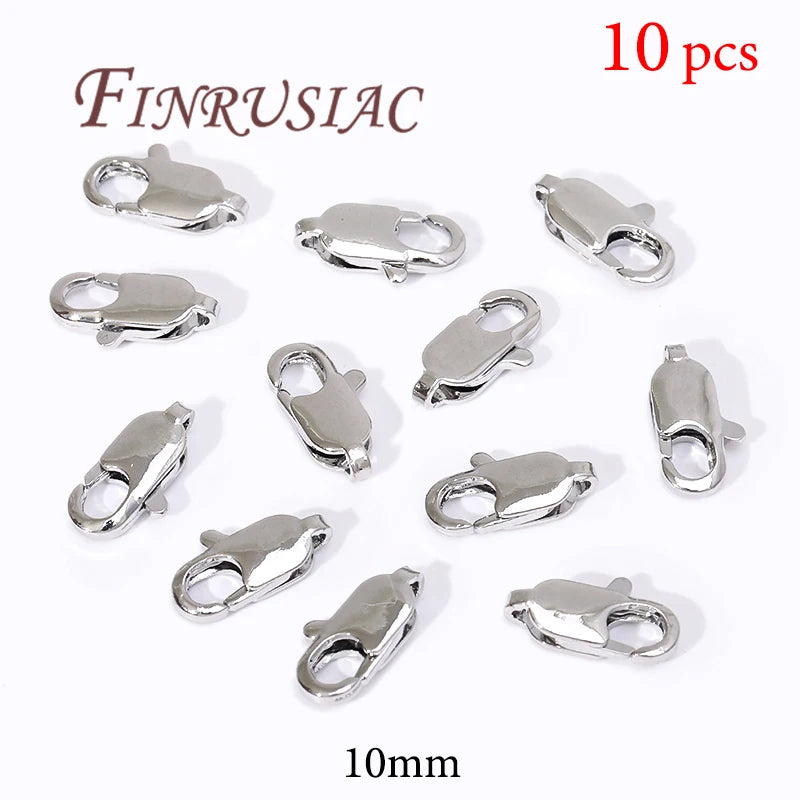 18K Gold Plated Lobster Clasps For Bracelets,Spring Clasps For Jewelry,DIY Jewelry Making Supplies,Connectors Clasp Accessories Aurexia off