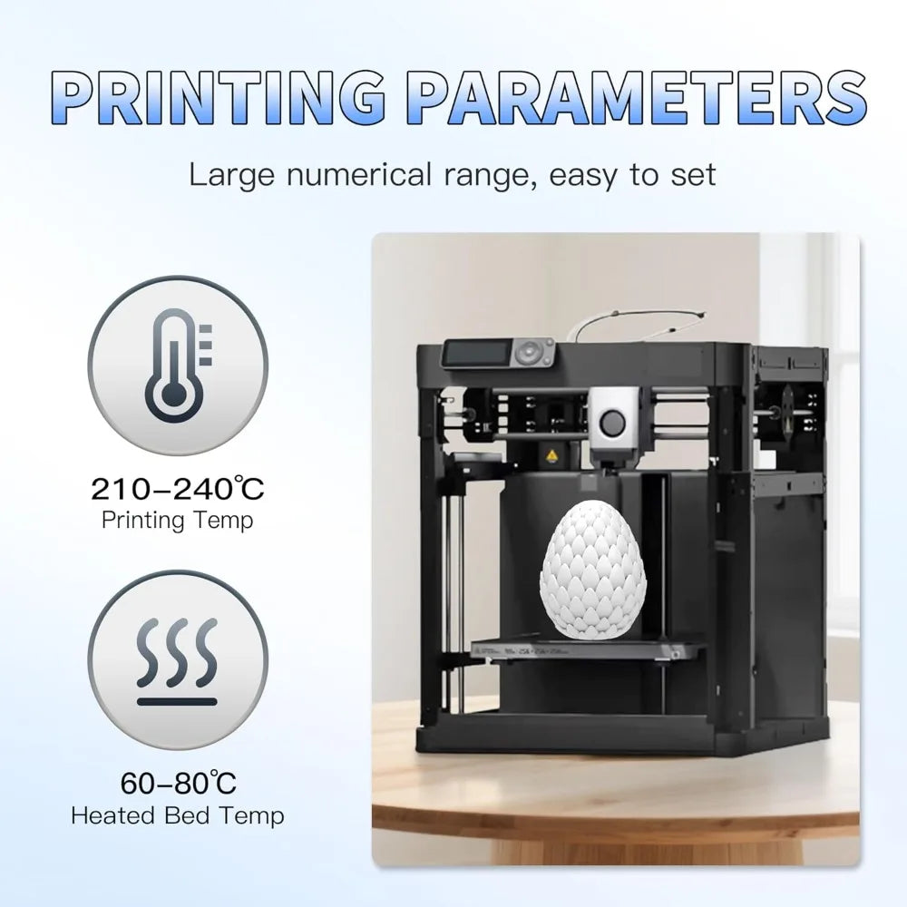 PETG 3D Printer Filament 1.75mm, High Precision Durable, Dimensional Accuracy +/- 0.02mm, 4kg 16 Colors, for FDM Printers Aurexia off