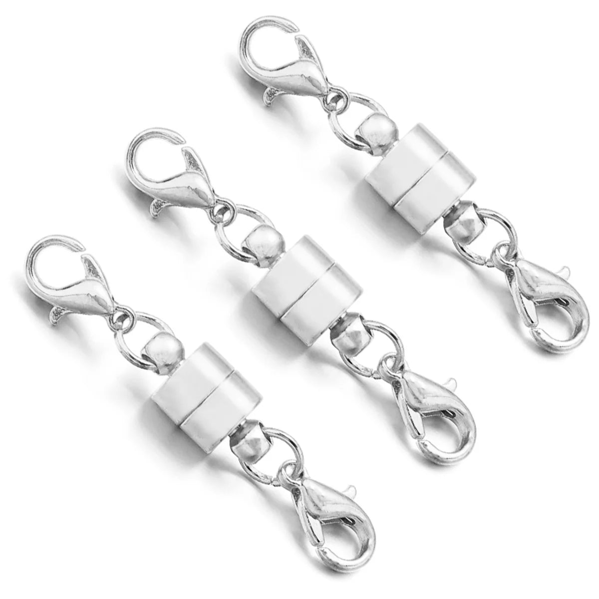 5Sets/Lot Magnetic Clasps With Lobster Clasps For Jewelry Making DIY Bracelet Necklace Magnet Clasp Connector Buckle Fasteners Aurexia off
