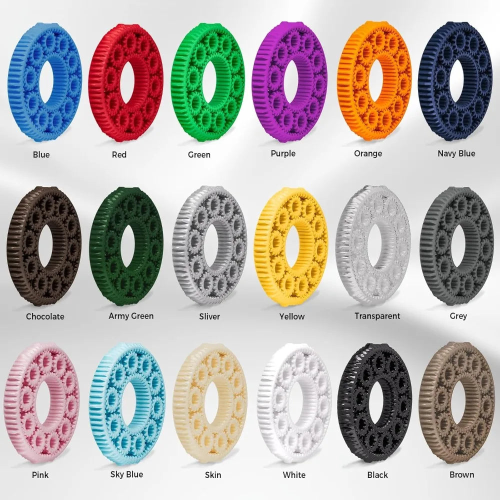16KG PETG Filament Bundle 1.75mm 3D Printer Filament, 16 Colors, Accuracy +/-0.02mm Aurexia off