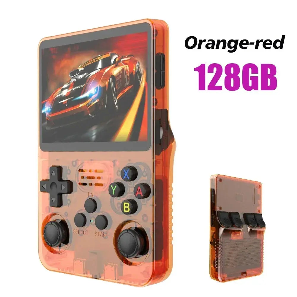 128G R36S Retro Handheld Video Game Console Linux System 3.5 Inch IPS Screen R35s Pro Portable Pocket Video Player 64GB Games Aurexia off