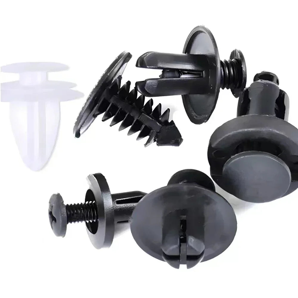 100/50 PCS Auto Fastener Clips Kit  - Multi-Size  Retainers for Car Fender, Bumper, Door & Panel Trim Aurexia off