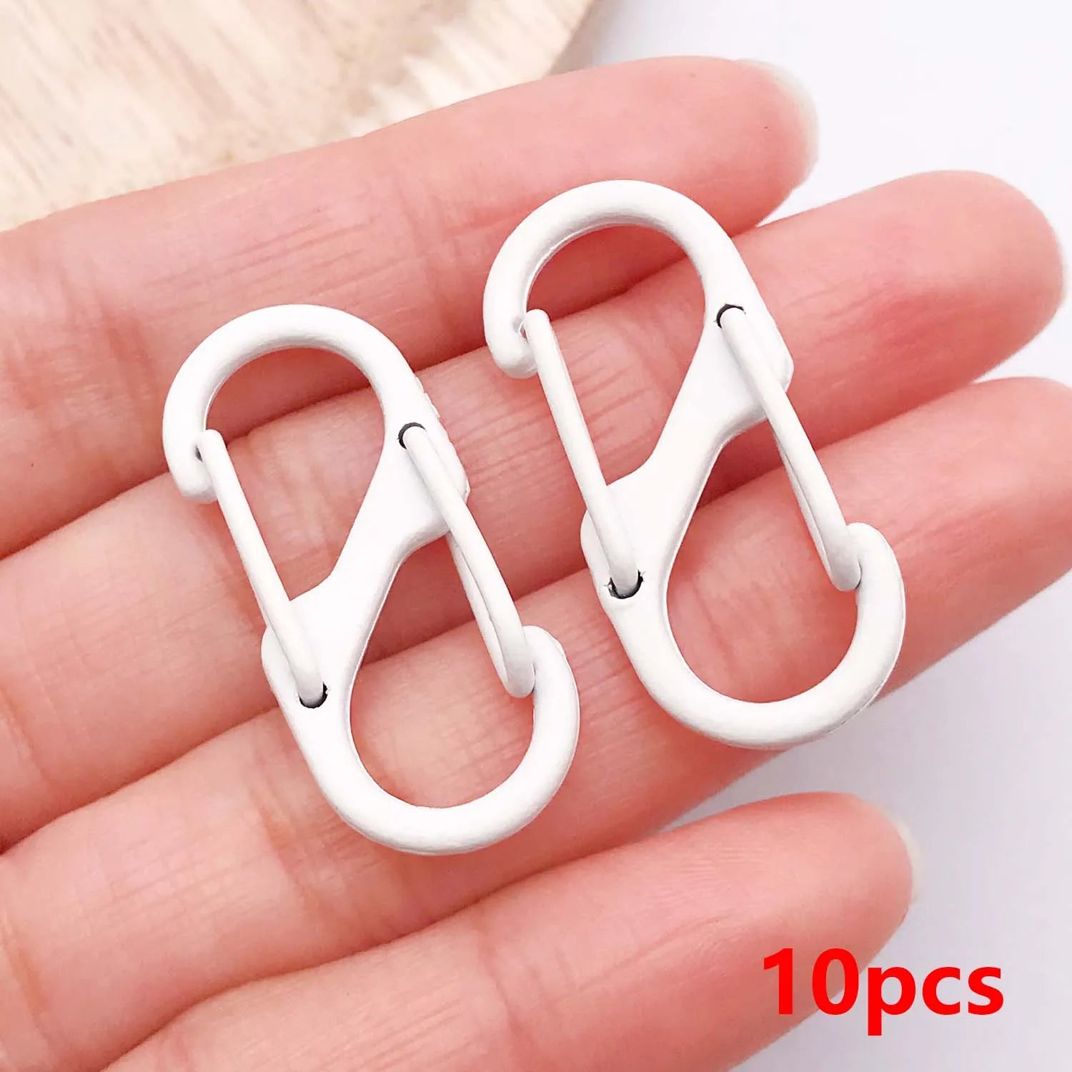 10pcs Multifunctional S Buckle Double Clasp Lobster Clasp Hook Connectors for DIY Bracelet Necklace Jewelry Making Accessories Aurexia off