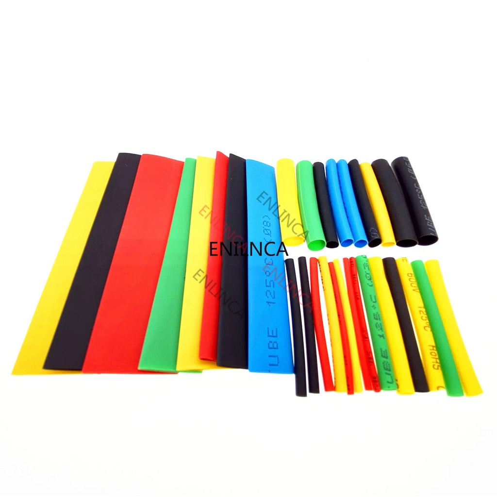 127-750pcs Heat-shrink Tubing  Thermoresistant  Tube Heat Shrink   Wrapping Kit Electrical Connection Wire Cable Insulation Sleeving Aurexia off