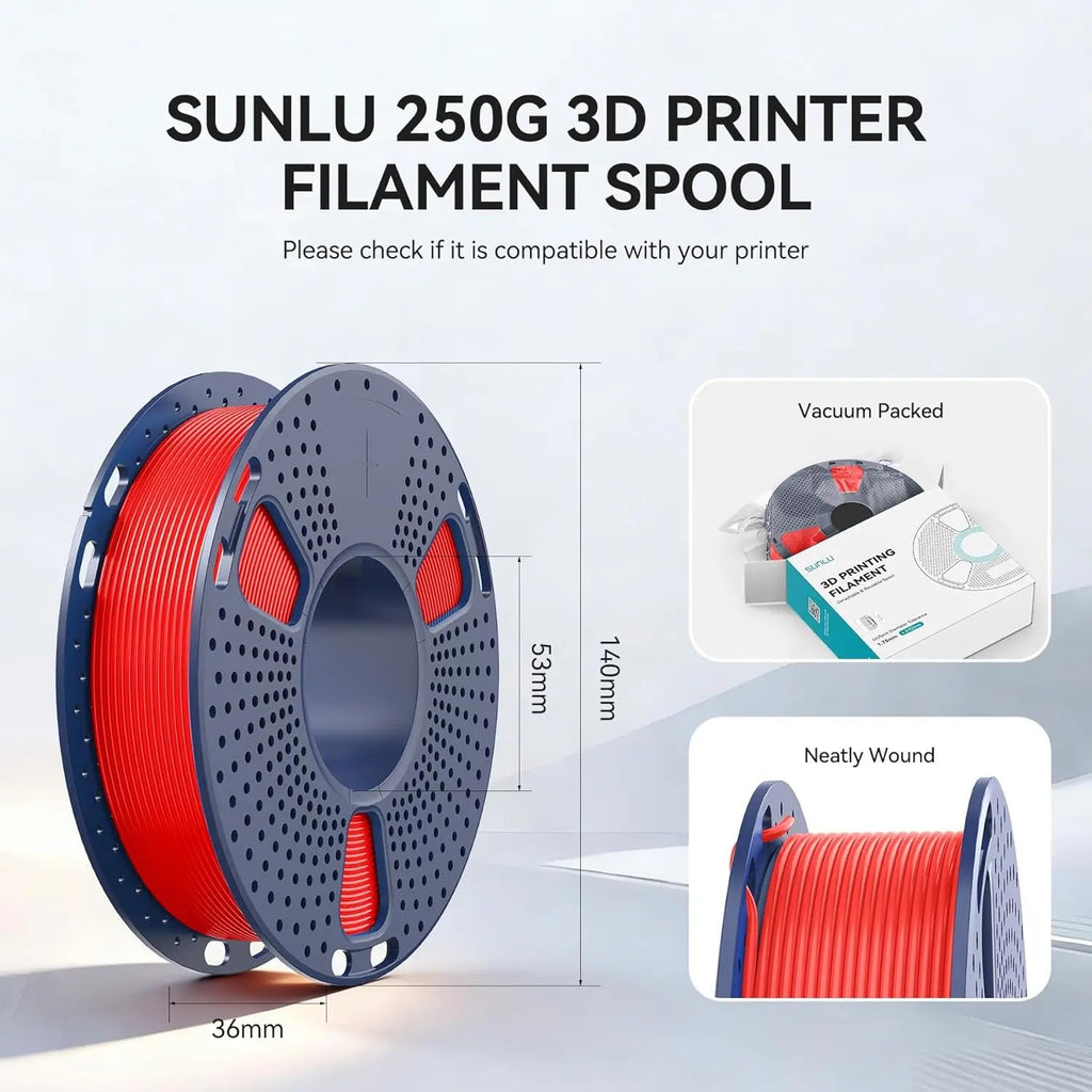 250g PLA Filament Bundle, 1.75mm for 3D Printers, Multicolor Set of 8 Rolls with Vacuum Packing Aurexia off