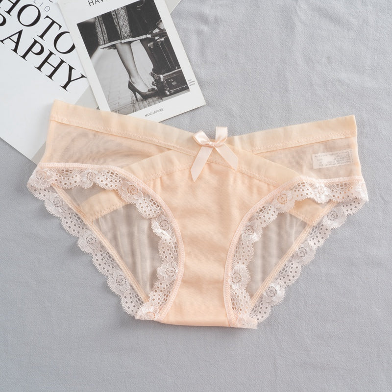Seamless Low Waist Lace Maternity Briefs for Women Aurexia off