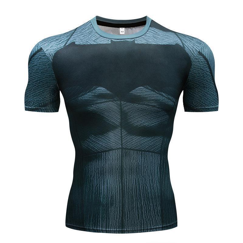 Marvel DC Superheroes 3D Digital Print T-Shirt Aurexia off