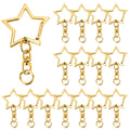 15/25/40 Set Star Shaped Rotating Spring Keychain, Suitable For  Keychain Lanyard, DIY Crafts, Holiday Gift, Bag Decorations Aurexia off