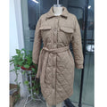 Slim Over-the-Knee Long Padded Jacket Aurexia off