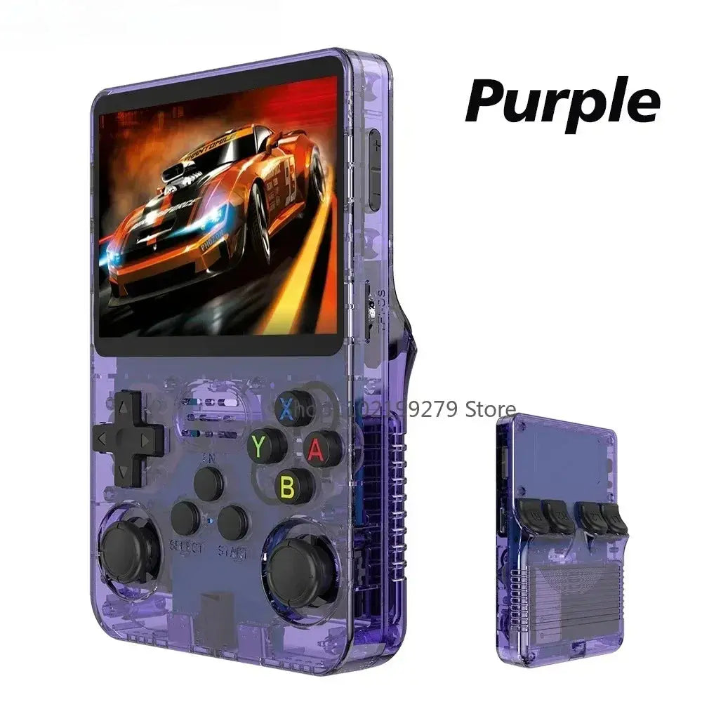 128G R36S Retro Handheld Video Game Console Linux System 3.5 Inch IPS Screen R35s Pro Portable Pocket Video Player 64GB Games Aurexia off