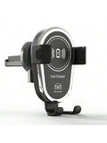 15W Wireless Car Charger With Gravity Induction Holder For iPhone Galaxy Fast Charging Aurexia off