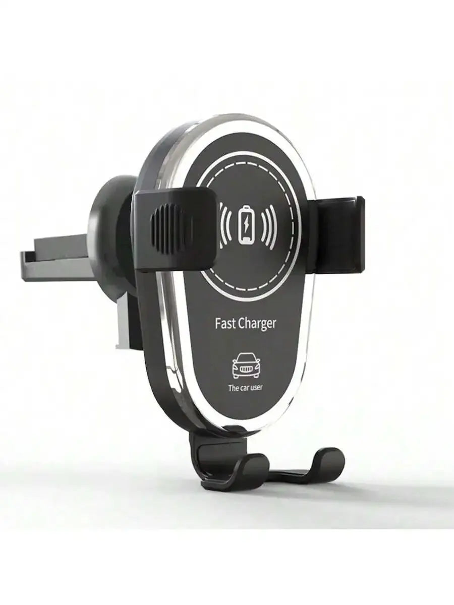 15W Wireless Car Charger With Gravity Induction Holder For iPhone Galaxy Fast Charging Aurexia off