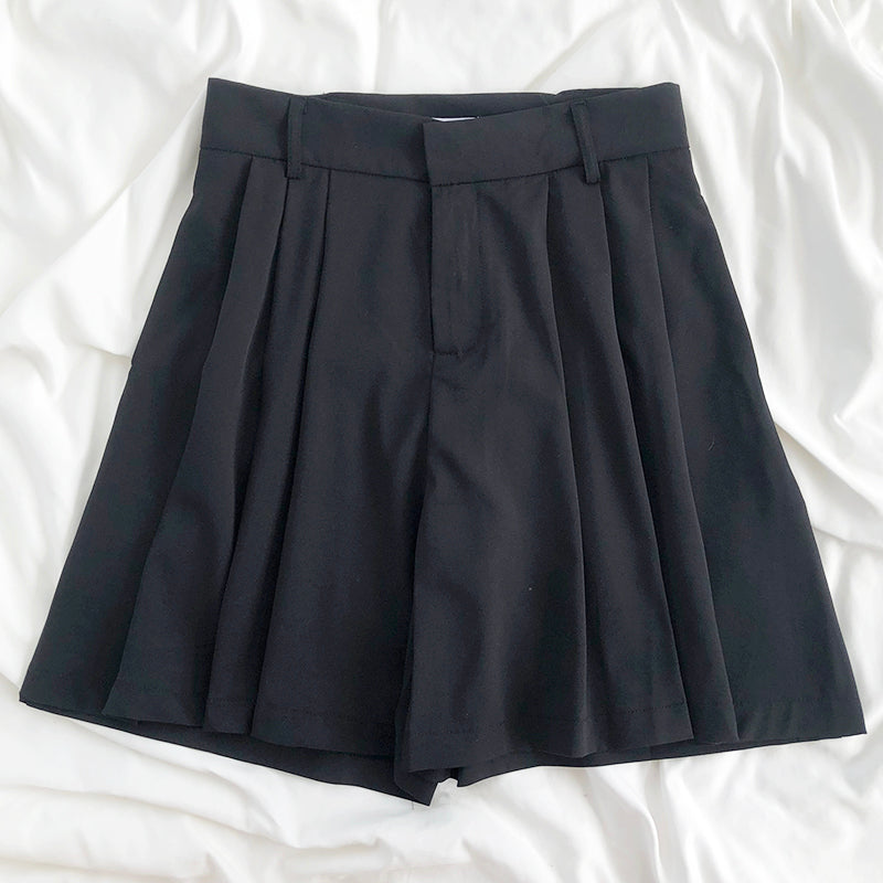 High-Waisted Pleated Wide-Leg Pants for a Chic Look Aurexia off
