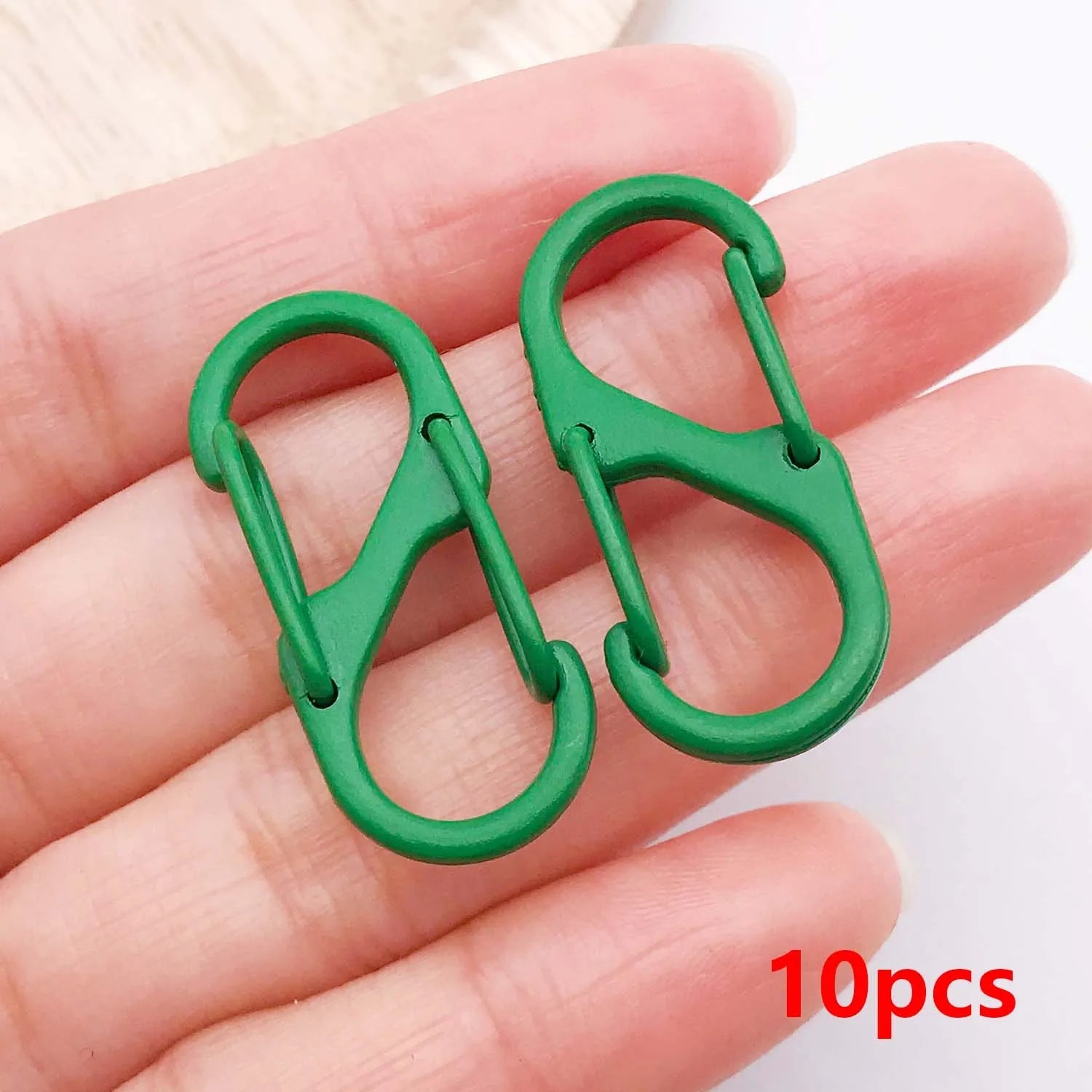 10pcs Multifunctional S Buckle Double Clasp Lobster Clasp Hook Connectors for DIY Bracelet Necklace Jewelry Making Accessories Aurexia off