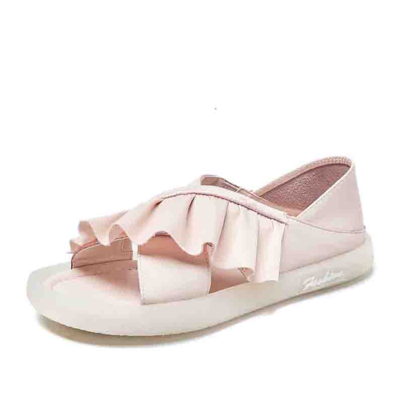 Summer Fairy Style Flat Shoes for Pregnant Women Aurexia off