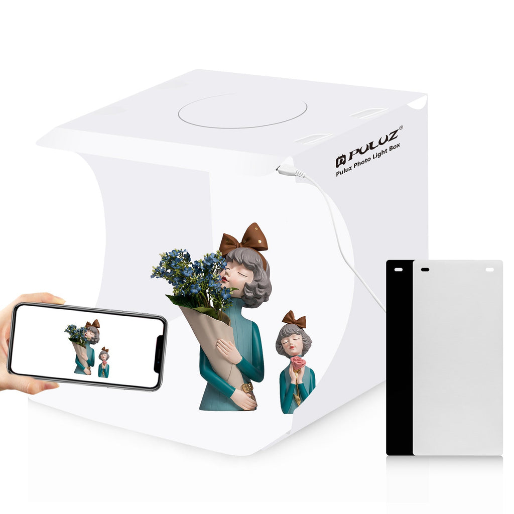Portable Folding LED Photography Studio with Mini Light Box Aurexia off