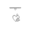 5sets PVD Never Fade Stainless Steel OT Clasps Toggle Bracelet Hooks End Necklace Connectors ForDiy Jewelry Making Accessories Aurexia off