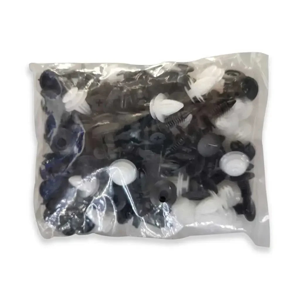 100/50 PCS Auto Fastener Clips Kit  - Multi-Size  Retainers for Car Fender, Bumper, Door & Panel Trim Aurexia off