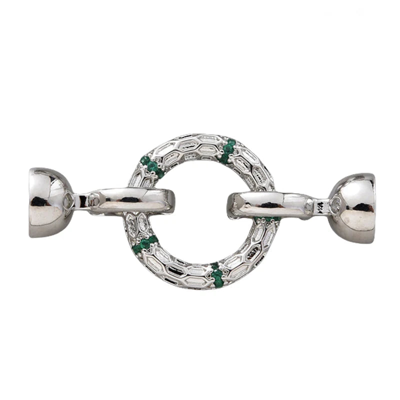 Juya Creative Copper Fasteners Connector Decoration Locks Clasps Accessories For DIY Needlework Beads Gems Pearls Jewlery Making Aurexia off