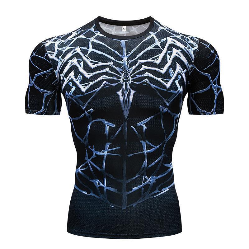 Marvel DC Superheroes 3D Digital Print T-Shirt Aurexia off