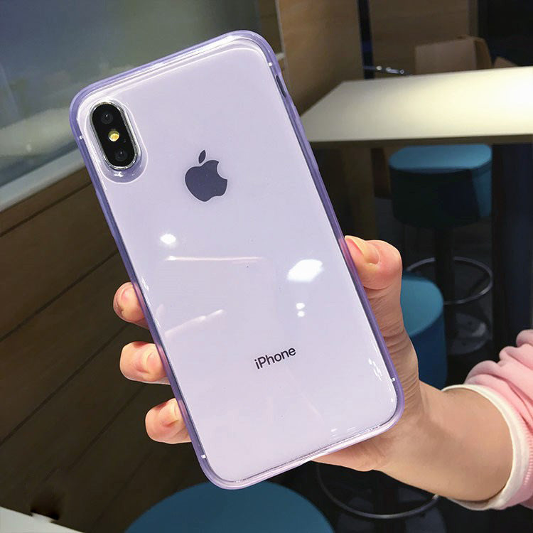 New iPhone XS Candy Color TPU Protective Case Aurexia off