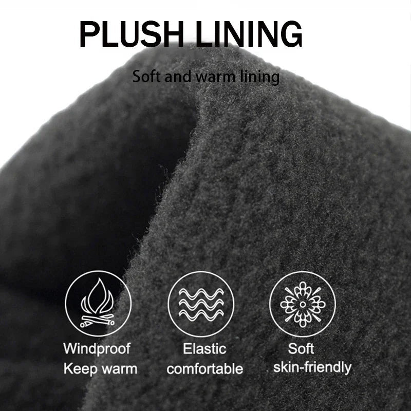 Winter Warm Gloves Touch Screen Windproof Cold-proof Cycling Gloves , Men's Women's Running, Hiking Skiing Gloves Aurexia off