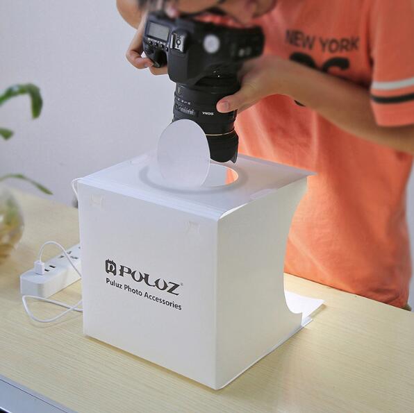 Portable Folding LED Photography Studio with Mini Light Box Aurexia off