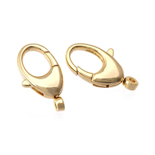 18K Gold Color Brass Rotatable Lobster Clasps Connect Clasps Jewelry Necklaces Bracelets Making Diy Findings Accessories Aurexia off