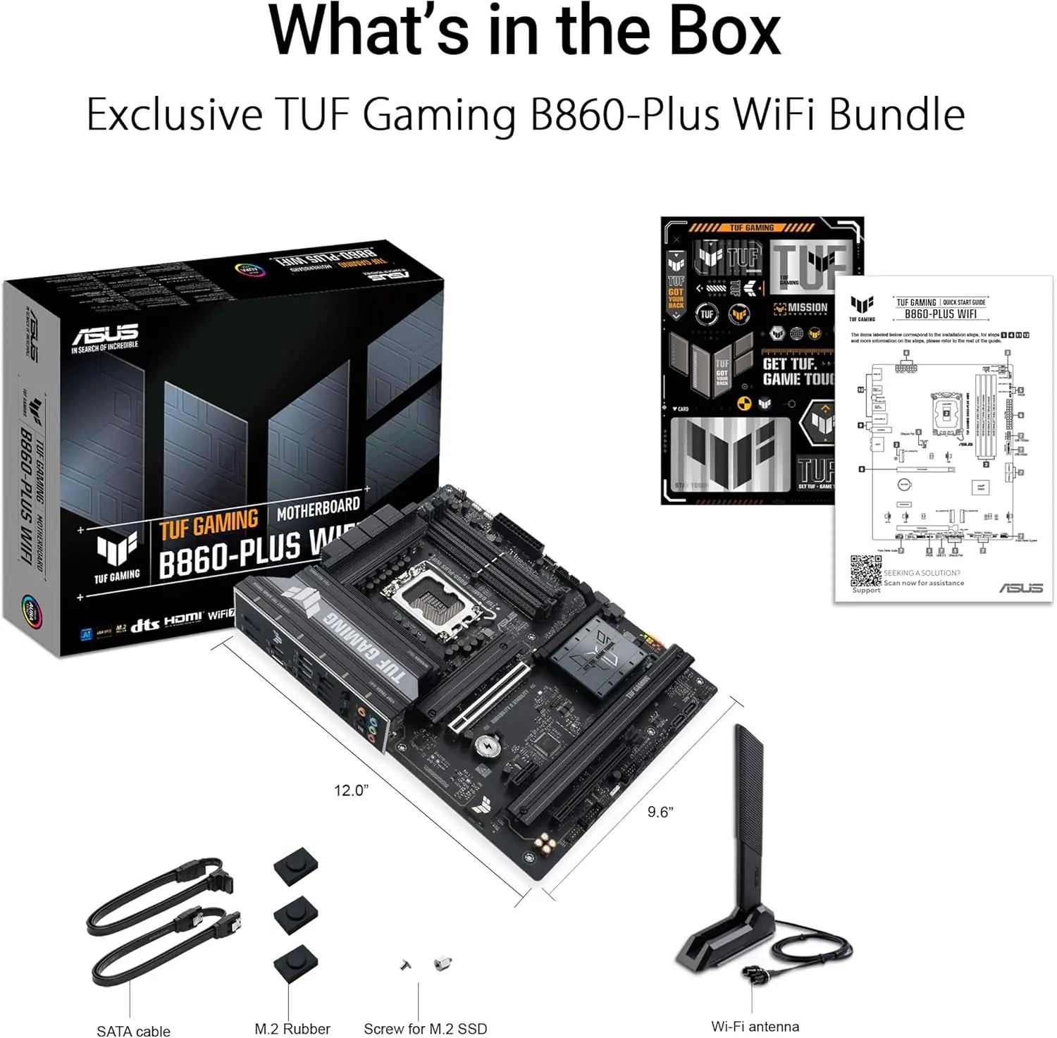 Gaming B860-PLUS WiFi ATX Motherboard, Intel Core Ultra Ready, AI PC, DDR5, PCIe 5.0, M.2 Slots Aurexia off