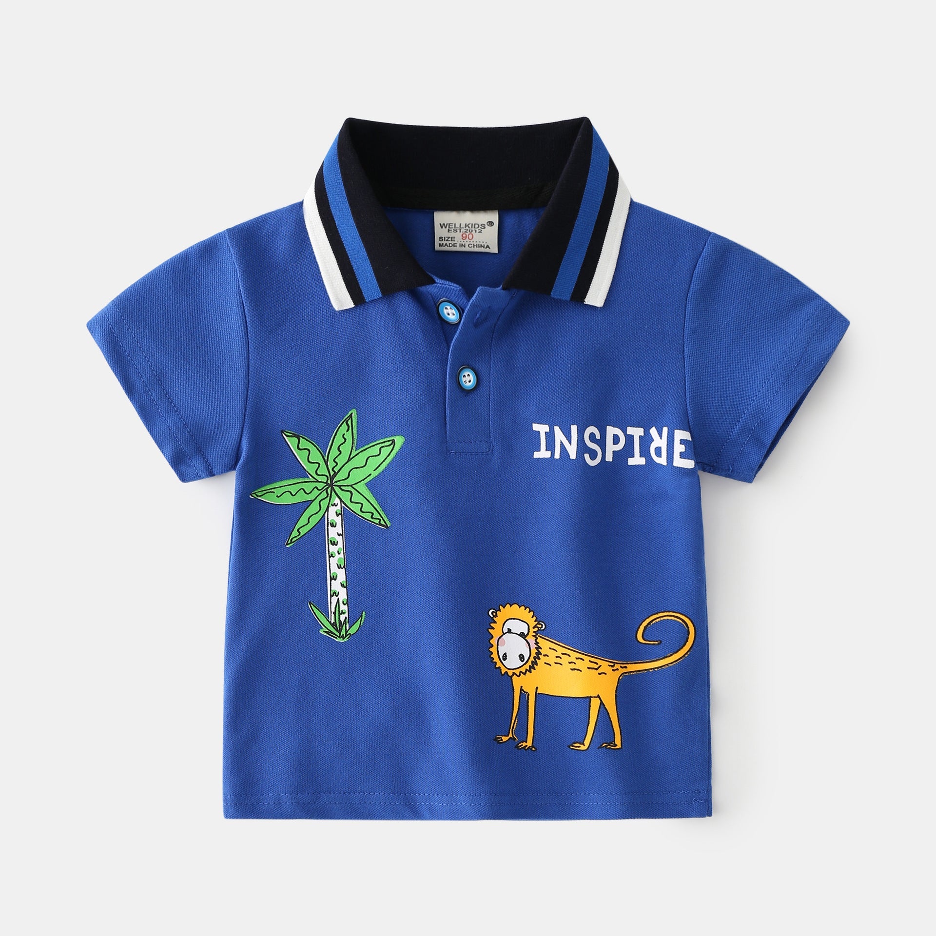 Korean Style Trendy Polo Shirt for Children Aurexia off