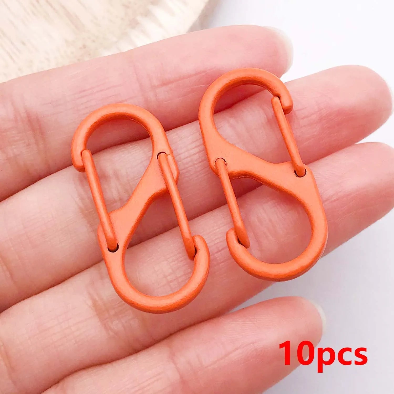 10pcs Multifunctional S Buckle Double Clasp Lobster Clasp Hook Connectors for DIY Bracelet Necklace Jewelry Making Accessories Aurexia off