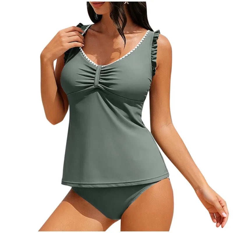 Swimwear Women Swimsuit Sexy Tankini New Push Up Bikinis Set Brazilian Bathing Suit Beachwear Biquini Two Piece Suits 2026 Aurexia off
