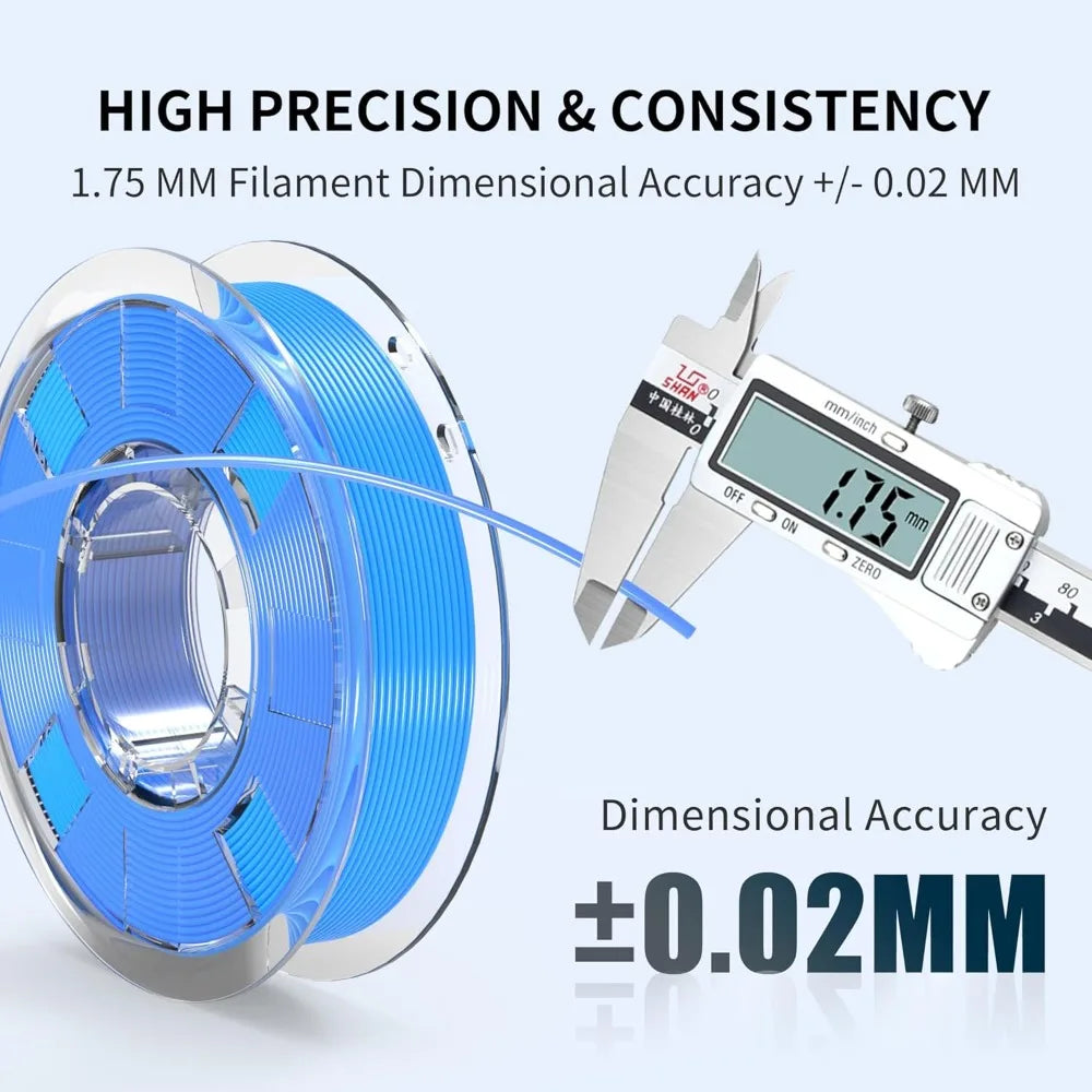 PLA+ Filament 16 Colors Bundle 1.75mm 200g Spools, Dimensional Accuracy +/- 0.02mm Aurexia off
