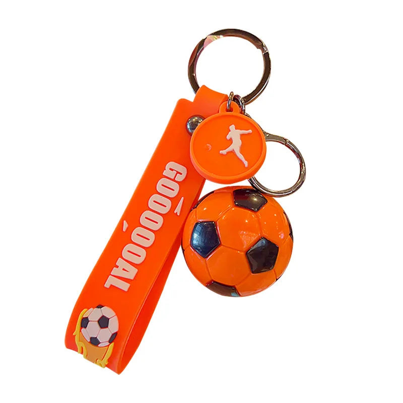 ZAKOL New Trendy Football Key Chain European Cup Accessories Keychain For Decorative Backpack Wholesale Aurexia off