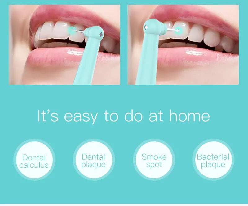 LED Smart Tooth Cleaner with Dual Heads & Multi-Modes Aurexia off