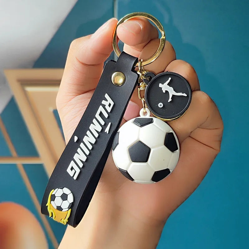 ZAKOL New Trendy Football Key Chain European Cup Accessories Keychain For Decorative Backpack Wholesale Aurexia off