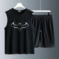 Summer sleeveless basketball jersey, casual wear, breathable short-sleeved two-piece sports shirt + running shorts Aurexia off