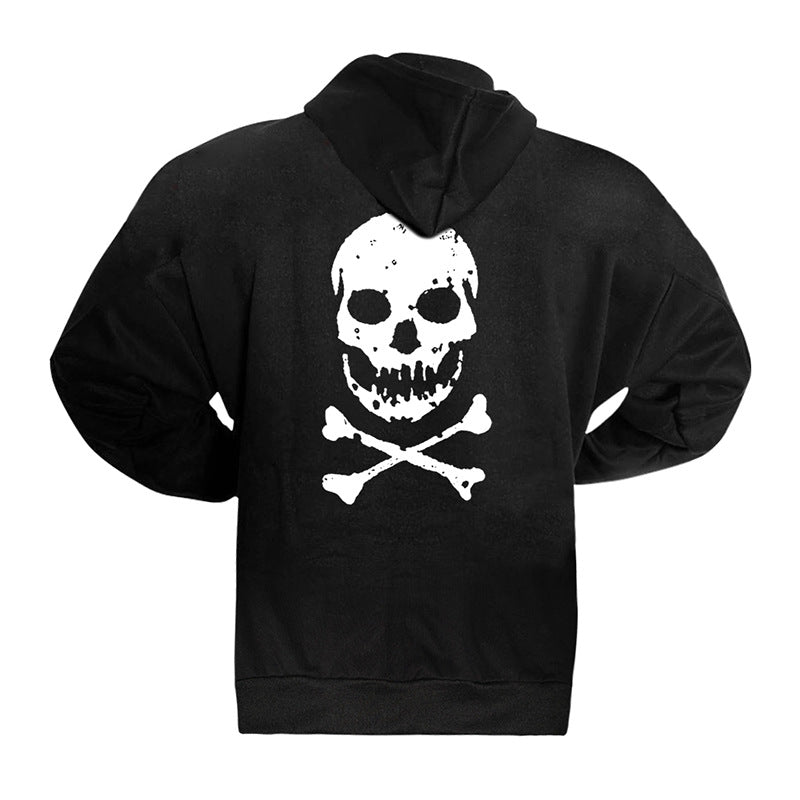 Men's Oversized Hoodie with Skull Design (2020 Collection) Aurexia off