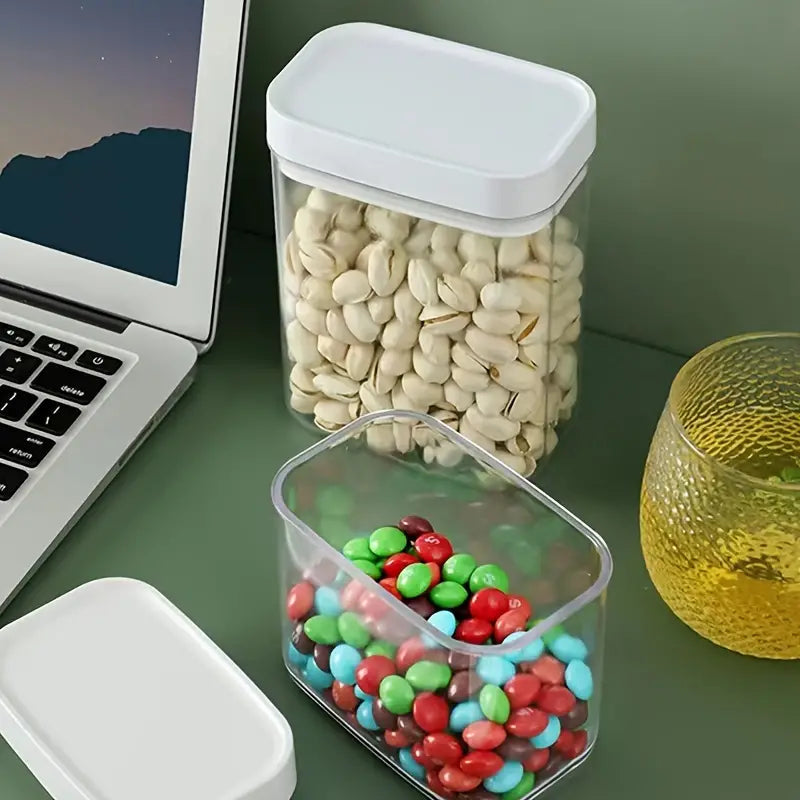 3pc Airtight Food Storage Jars for Kitchen Snacks Aurexia off