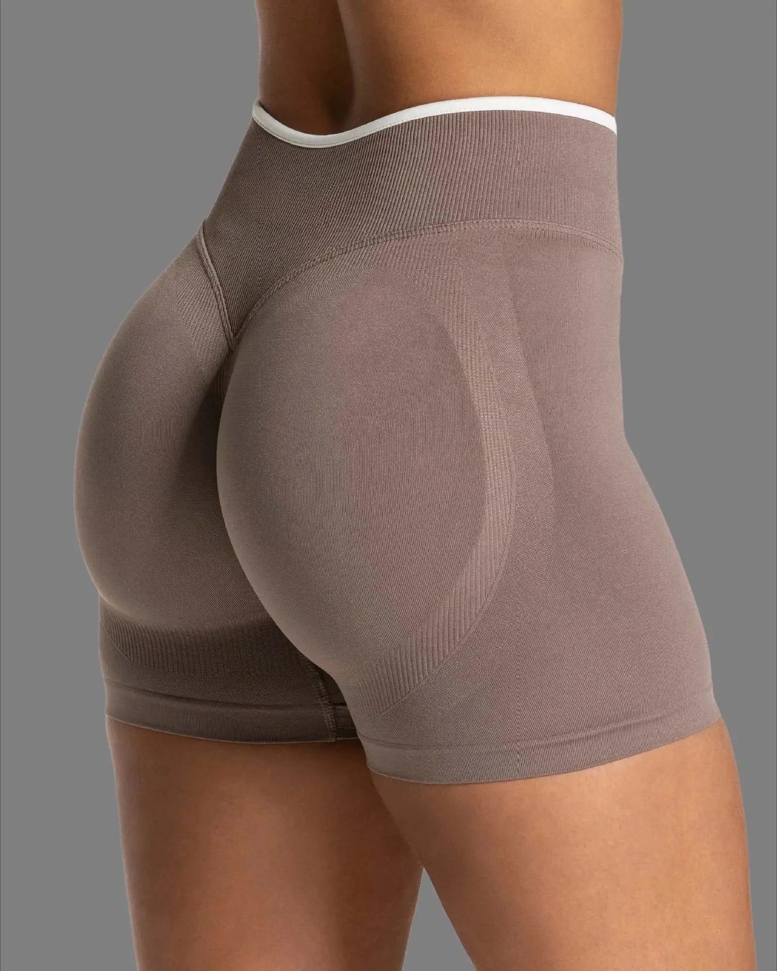 Women's Color Block Yoga Shorts - Butt-lifting, Breathable, High-elasticity, Gym Workout & Running Shorts Aurexia off