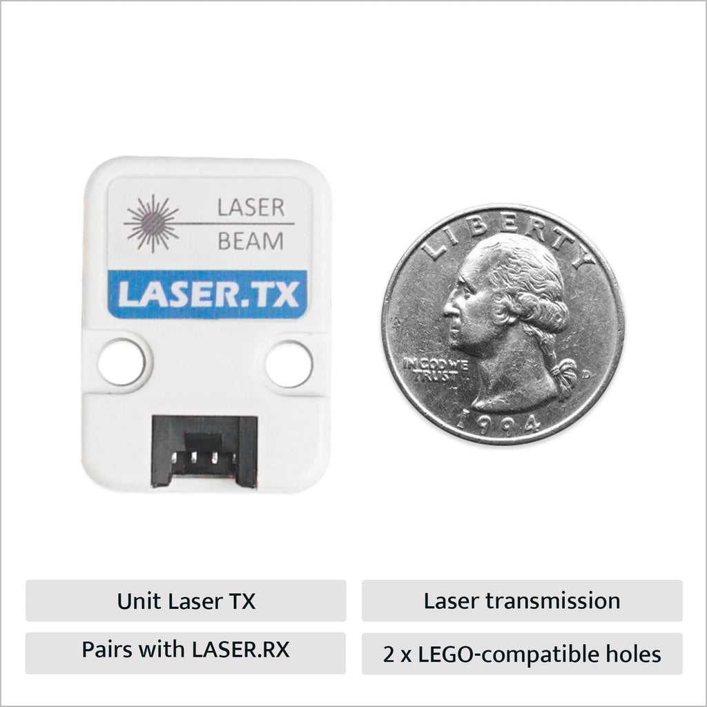M5Stack Official Laser.Tx - a Laser Emitter Unit Aurexia off