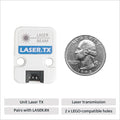 M5Stack Official Laser.Tx - a Laser Emitter Unit Aurexia off