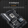 Gaming B860-PLUS WiFi ATX Motherboard, Intel Core Ultra Ready, AI PC, DDR5, PCIe 5.0, M.2 Slots Aurexia off
