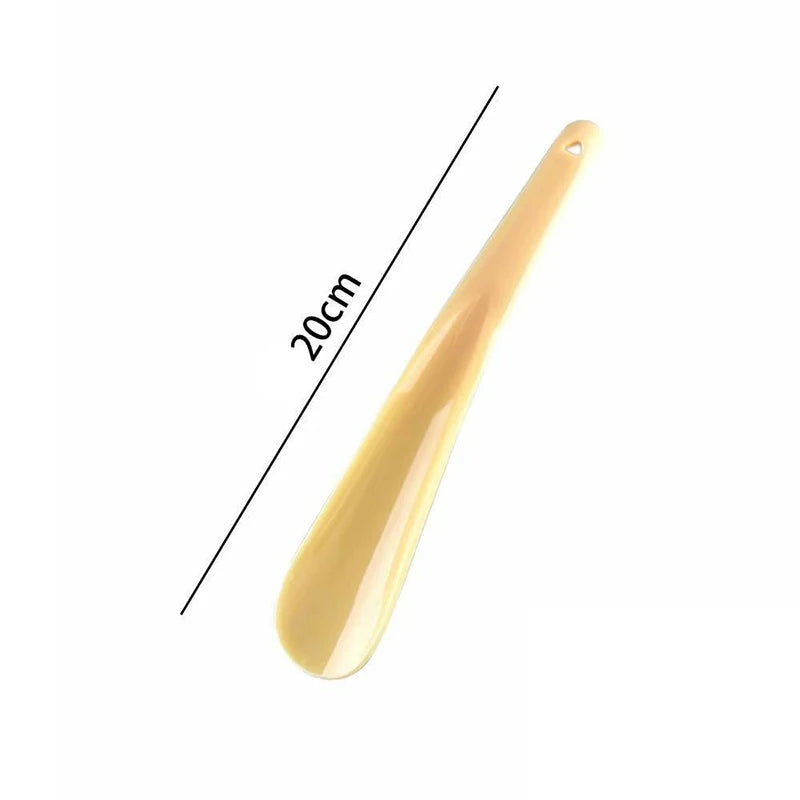 1 pc Extra long flexible plastic shoe horns do not require bending durable shoe spoons for pregnant women wearing shoe assistants