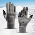 Winter Warm Gloves Touch Screen Windproof Cold-proof Cycling Gloves , Men's Women's Running, Hiking Skiing Gloves Aurexia off