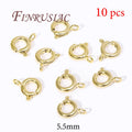 18K Gold Plated Lobster Clasps For Bracelets,Spring Clasps For Jewelry,DIY Jewelry Making Supplies,Connectors Clasp Accessories Aurexia off