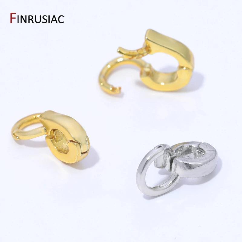 14K Gold Plated Brass Enhancer Pendant Bails Connector for Jewelry Making,Bail for Jewelry,DIY Necklace Bracelet Making Supplies Aurexia off