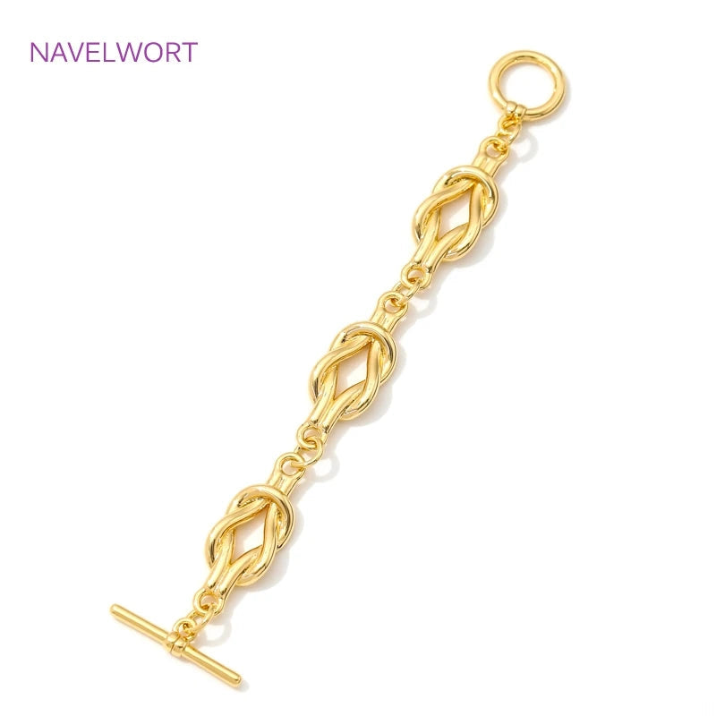18K Gold Plated OT Clasps Toggle Clasp For Jewelry Making,Brass Bracelet Connector Clasps,For DIY Necklace Making Accessories Aurexia off