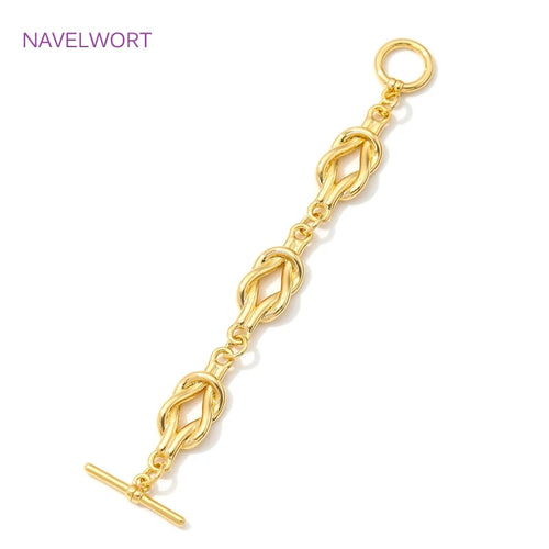18K Gold Plated OT Clasps Toggle Clasp For Jewelry Making,Brass Bracelet Connector Clasps,For DIY Necklace Making Accessories Aurexia off